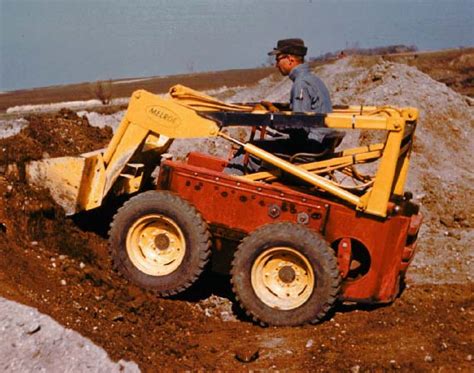 ingersoll rand skid steer|first skid steer loader.